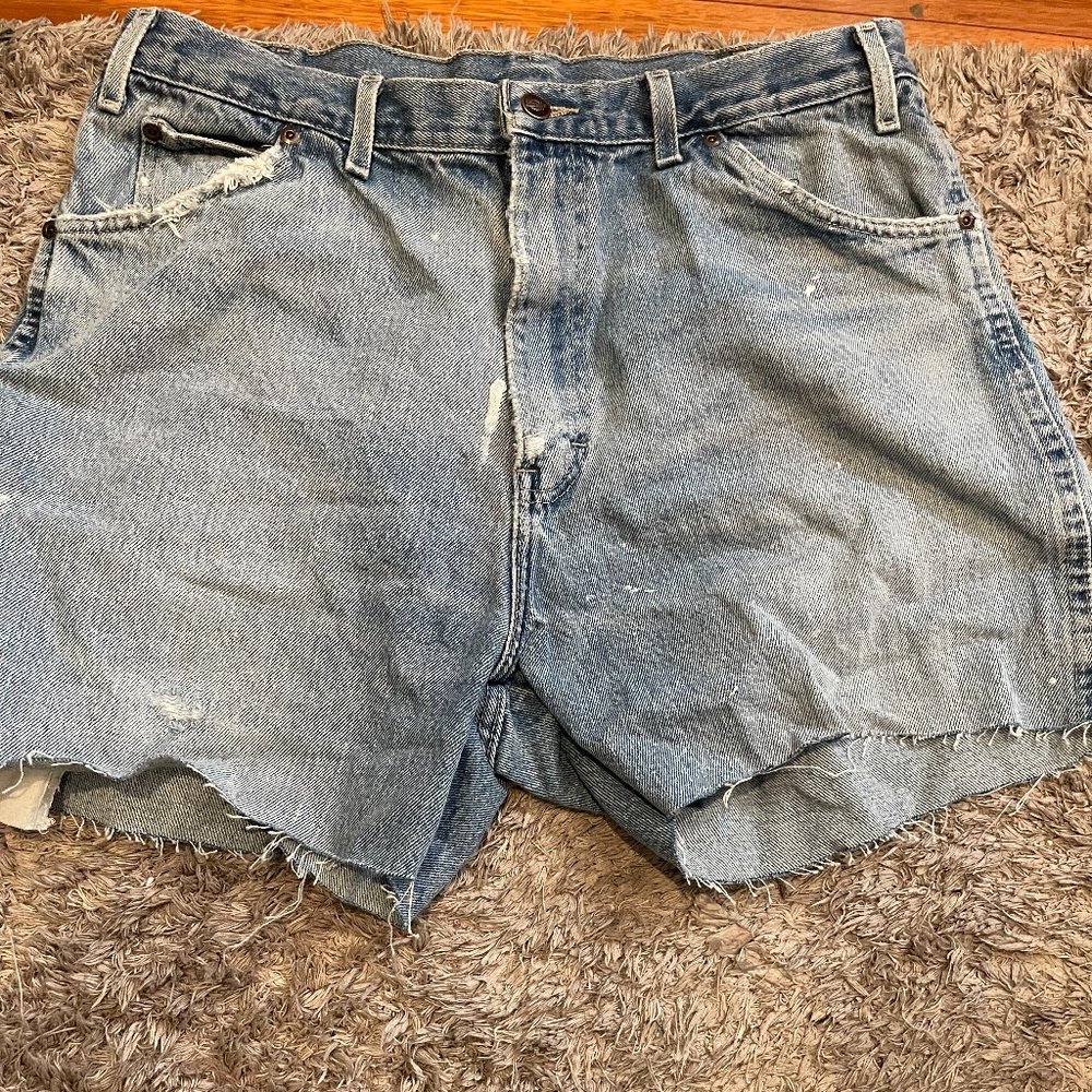 Dickies denim shorts